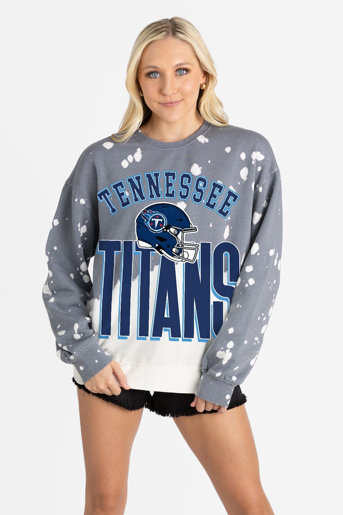 TENNESSEE TITANS ARCH RIVALS LONG-SLEEVE FRENCH TERRY PULLOVER