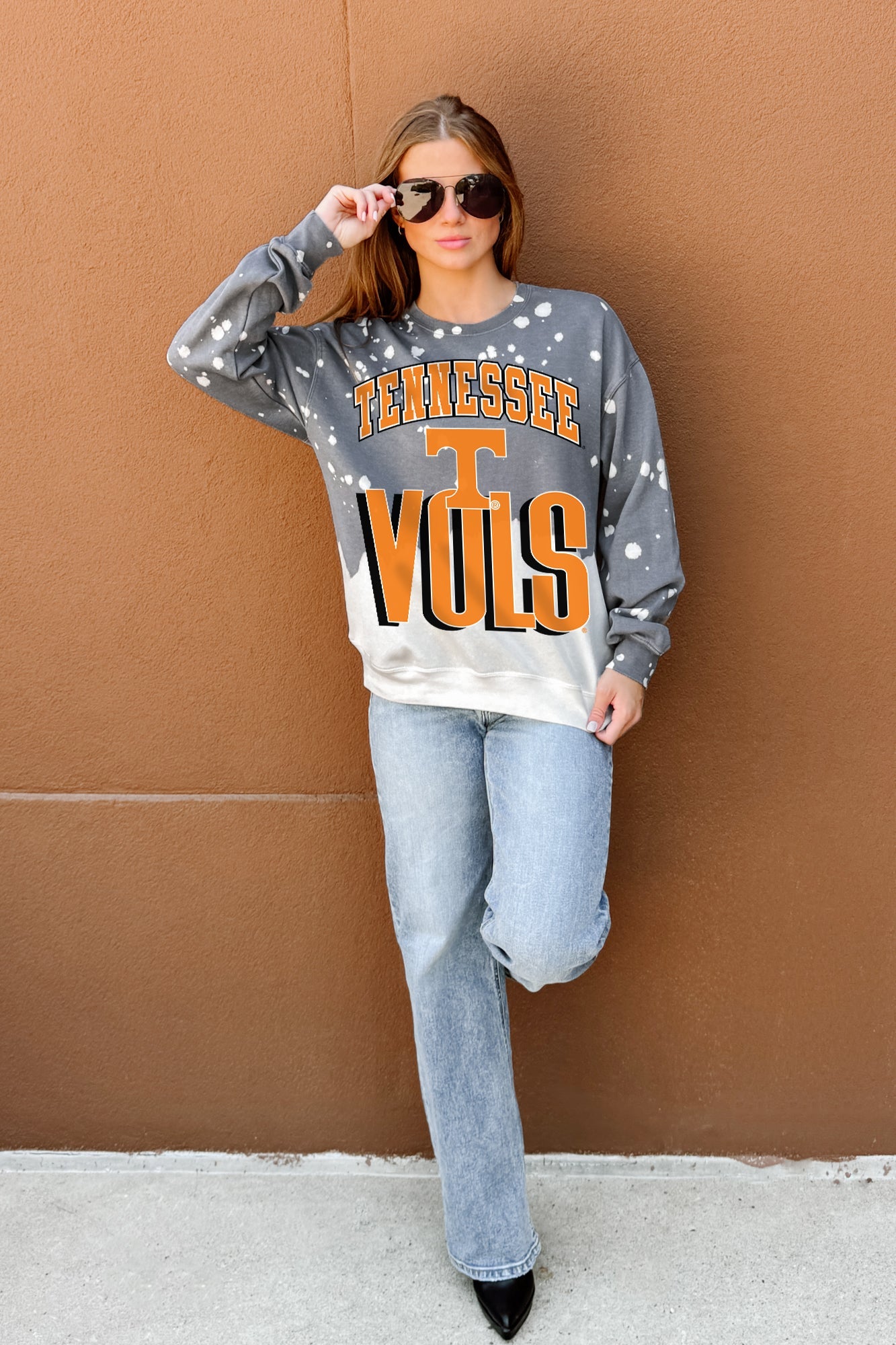 TENNESSEE VOLUNTEERS ARCH RIVALS LONG-SLEEVE FRENCH TERRY PULLOVER