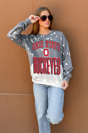 OHIO STATE BUCKEYES ARCH RIVALS LONG-SLEEVE FRENCH TERRY PULLOVER