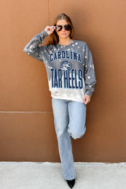 NORTH CAROLINA TAR HEELS ARCH RIVALS LONG-SLEEVE FRENCH TERRY PULLOVER