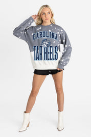 NORTH CAROLINA TAR HEELS ARCH RIVALS LONG-SLEEVE FRENCH TERRY PULLOVER