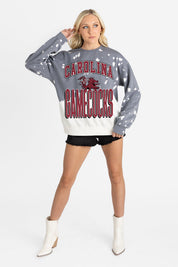 SOUTH CAROLINA GAMECOCKS ARCH RIVALS LONG-SLEEVE FRENCH TERRY PULLOVER