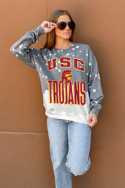 USC TROJANS ARCH RIVALS LONG-SLEEVE FRENCH TERRY PULLOVER