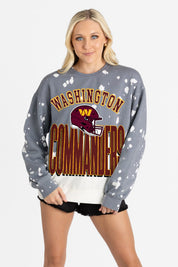WASHINGTON COMMANDERS ARCH RIVALS LONG-SLEEVE FRENCH TERRY PULLOVER