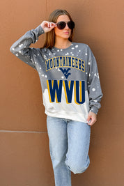WEST VIRGINIA MOUNTAINEERS ARCH RIVALS LONG-SLEEVE FRENCH TERRY PULLOVER
