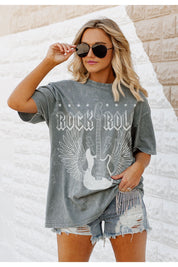 CELEBRATING IN NASHVILLE OVERSIZED VINTAGE WASH TEE