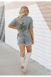 CHASE THE SUNSET OVERSIZED VINTAGE WASH TEE