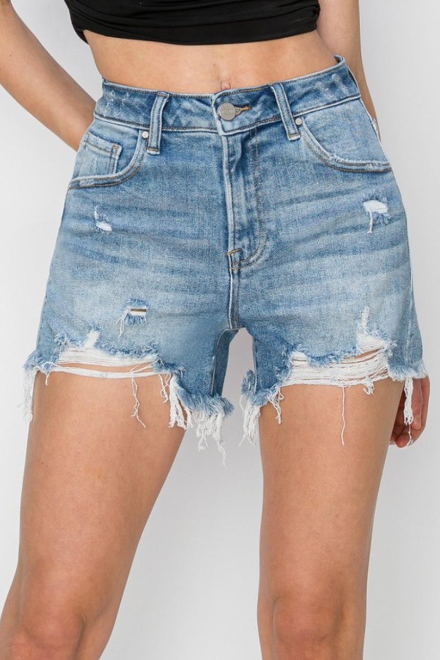 EASY BREEZY DENIM SHORTS