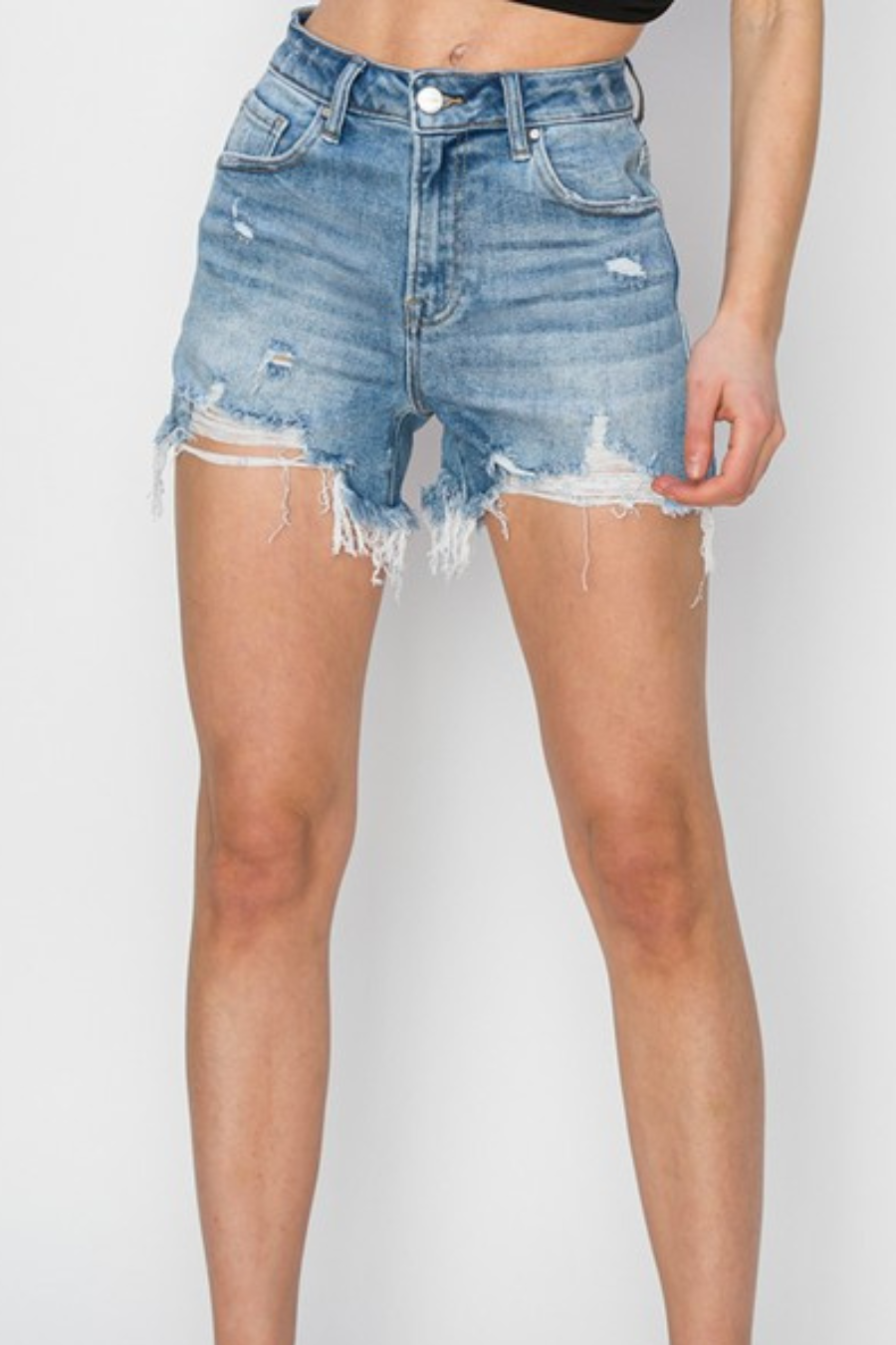 EASY BREEZY DENIM SHORTS