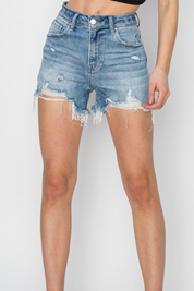 EASY BREEZY DENIM SHORTS