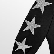 JAMES MADISON DUKES VELOCITY KIDS STAR SLEEVE CREWNECK PULLOVER