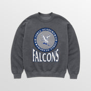 AIR FORCE FALCONS SATURDAY SEAL PREMIUM FLEECE DROP SHOULDER CREWNECK PULLOVER
