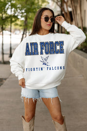 AIR FORCE FALCONS FREESTYLE PREMIUM FLEECE CREWNECK PULLOVER
