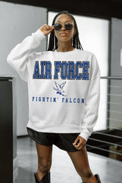 AIR FORCE FALCONS FREESTYLE PREMIUM FLEECE CREWNECK PULLOVER