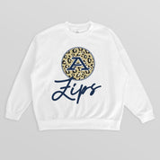 AKRON ZIPS WILD BREAKTHROUGH PREMIUM FLEECE CREWNECK PULLOVER