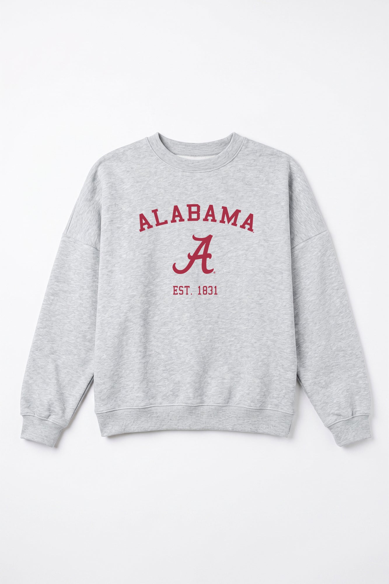 ALABAMA CRIMSON TIDE CAMPUS ENERGY PREMIUM FLEECE CREWNECK PULLOVER