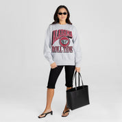 ALABAMA CRIMSON TIDE GAME ON PREMIUM FLEECE DROP SHOULDER CREWNECK PULLOVER