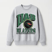 ALABAMA AT BIRMINGHAM BLAZERS GAME ON PREMIUM FLEECE DROP SHOULDER CREWNECK PULLOVER