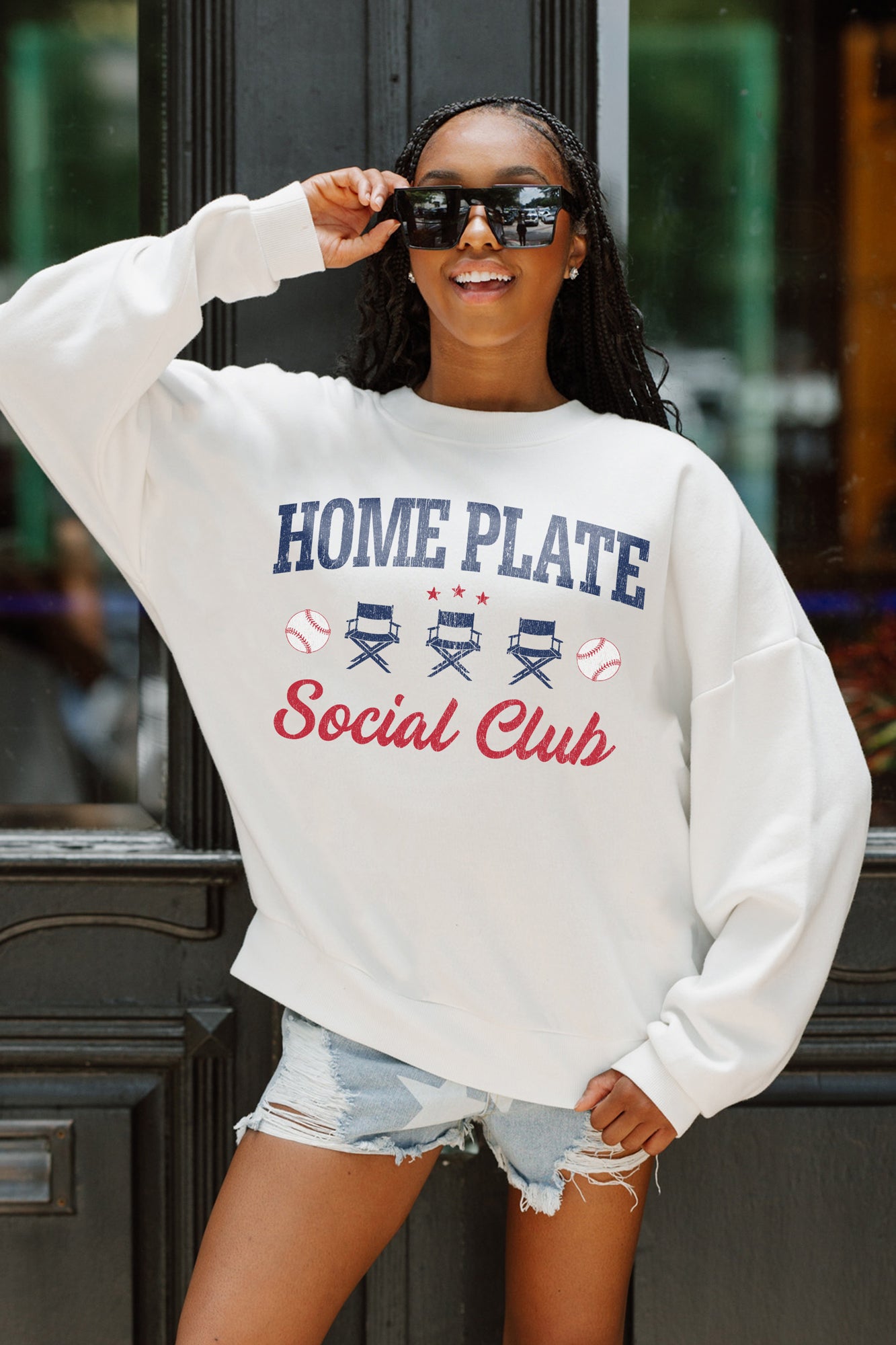 HOME PLATE PREMIUM FLEECE CREWNECK PULLOVER