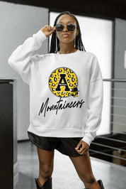 APPALACHIAN STATE MOUNTAINEERS WILD BREAKTHROUGH PREMIUM FLEECE CREWNECK PULLOVER