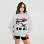 ARIZONA CARDINALS HOME TURF PREMIUM FLEECE CREWNECK PULLOVER