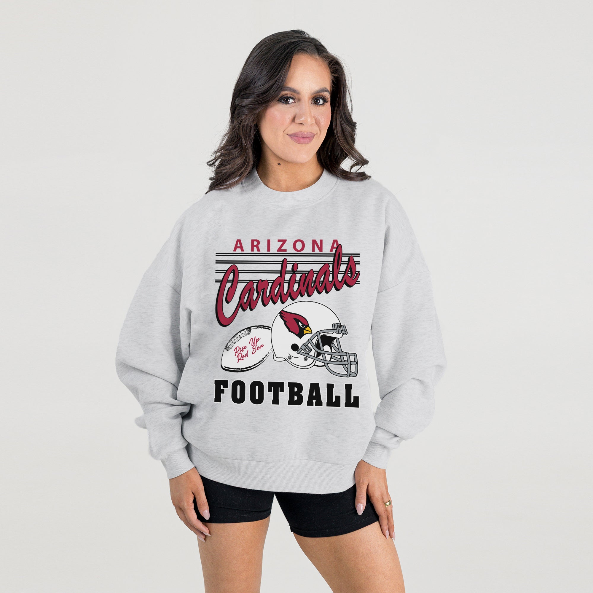 ARIZONA CARDINALS HOME TURF PREMIUM FLEECE CREWNECK PULLOVER