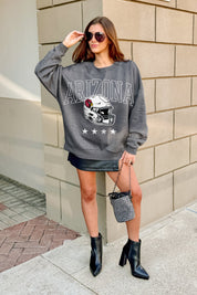 ARIZONA CARDINALS RISING STAR PREMIUM FLEECE CREWNECK PULLOVER
