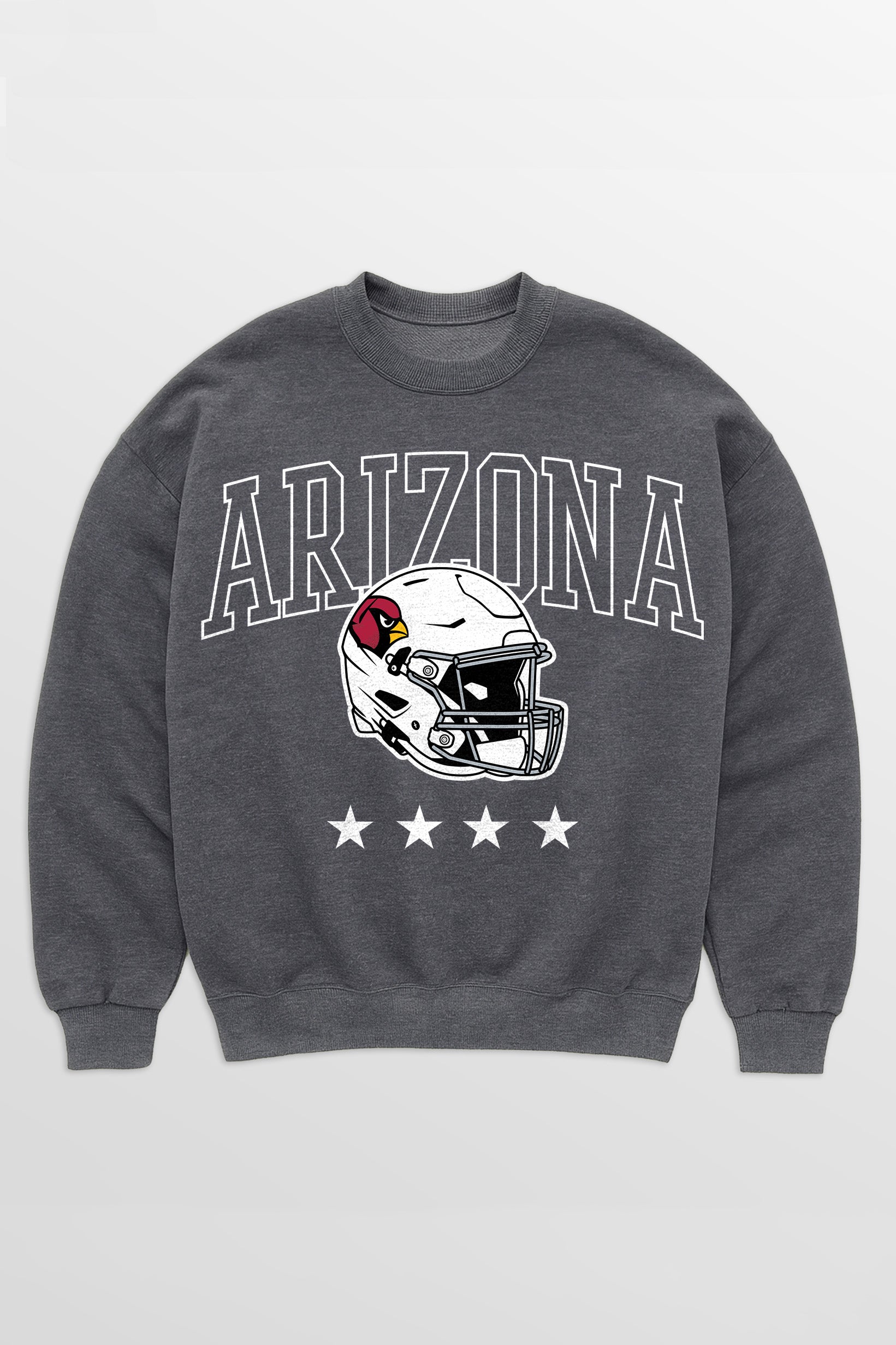 ARIZONA CARDINALS RISING STAR PREMIUM FLEECE CREWNECK PULLOVER
