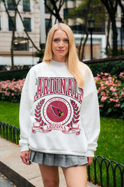 ARIZONA CARDINALS STAY COOL PREMIUM FLEECE CREWNECK PULLOVER