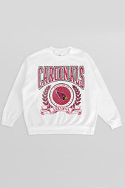 ARIZONA CARDINALS STAY COOL PREMIUM FLEECE CREWNECK PULLOVER
