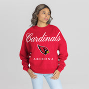 ARIZONA CARDINALS LEGACY CLUB PREMIUM FLEECE CREWNECK PULLOVER
