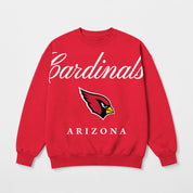 ARIZONA CARDINALS LEGACY CLUB PREMIUM FLEECE CREWNECK PULLOVER