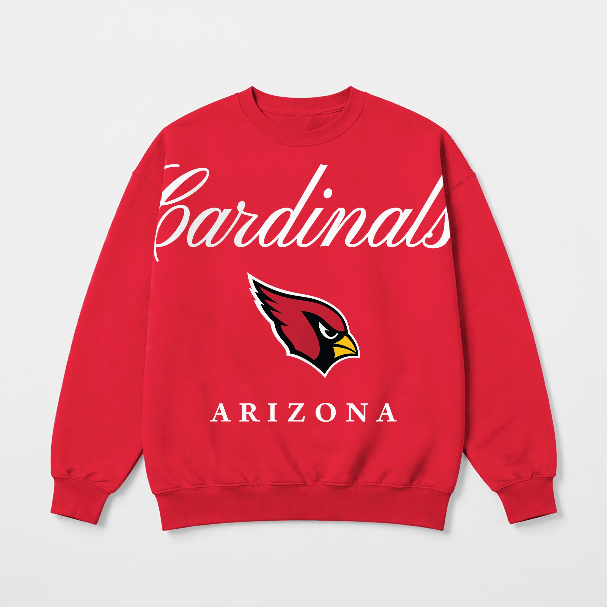 ARIZONA CARDINALS LEGACY CLUB PREMIUM FLEECE CREWNECK PULLOVER