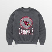 ARIZONA CARDINALS SATURDAY SEAL PREMIUM FLEECE DROP SHOULDER CREWNECK PULLOVER