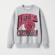 ARIZONA CARDINALS GAME ON PREMIUM FLEECE DROP SHOULDER CREWNECK PULLOVER