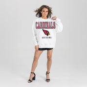 ARIZONA CARDINALS Sunday Drives Fleece Crewneck Pullover