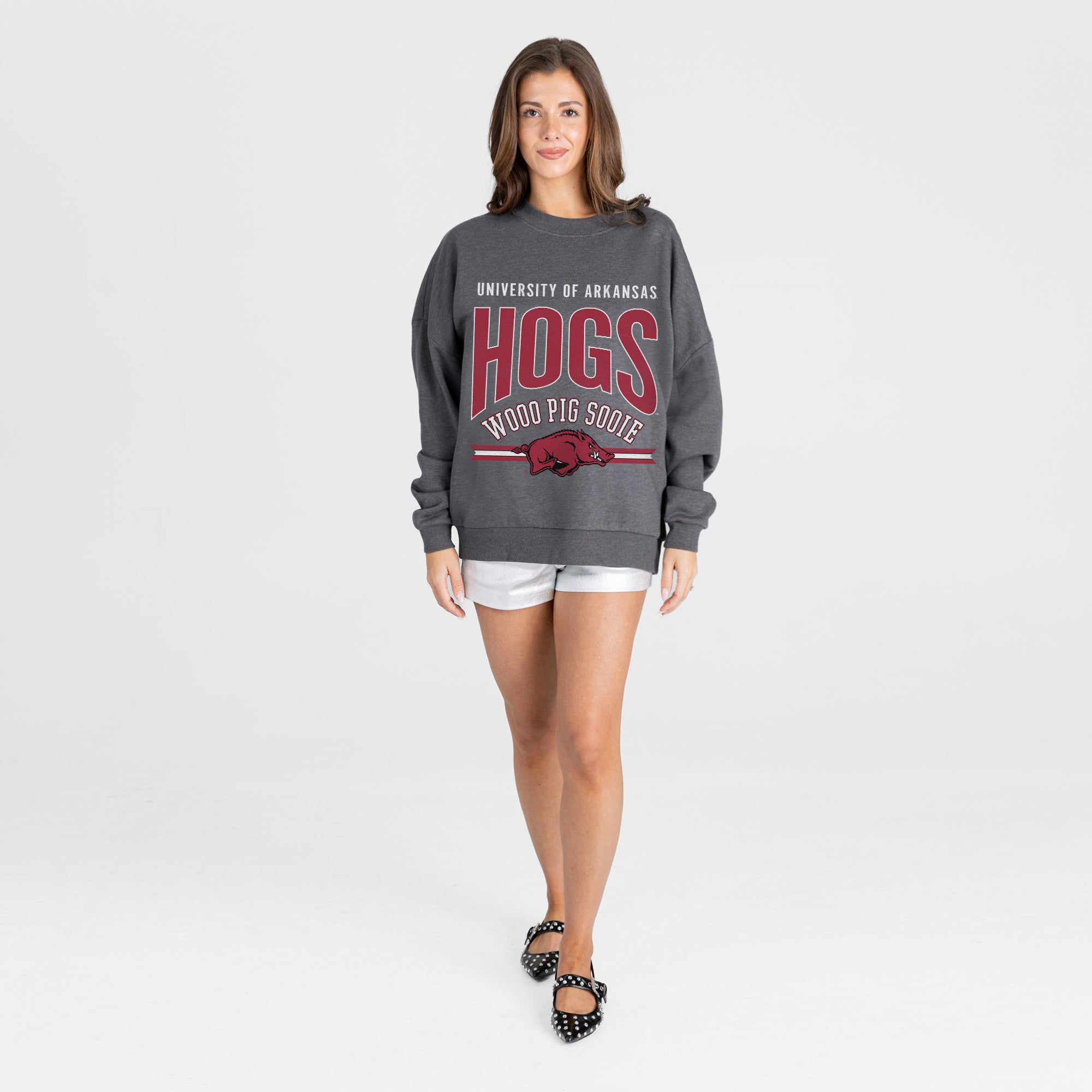 ARKANSAS RAZORBACKS KICKOFF CLASSIC PREMIUM FLEECE PULLOVER