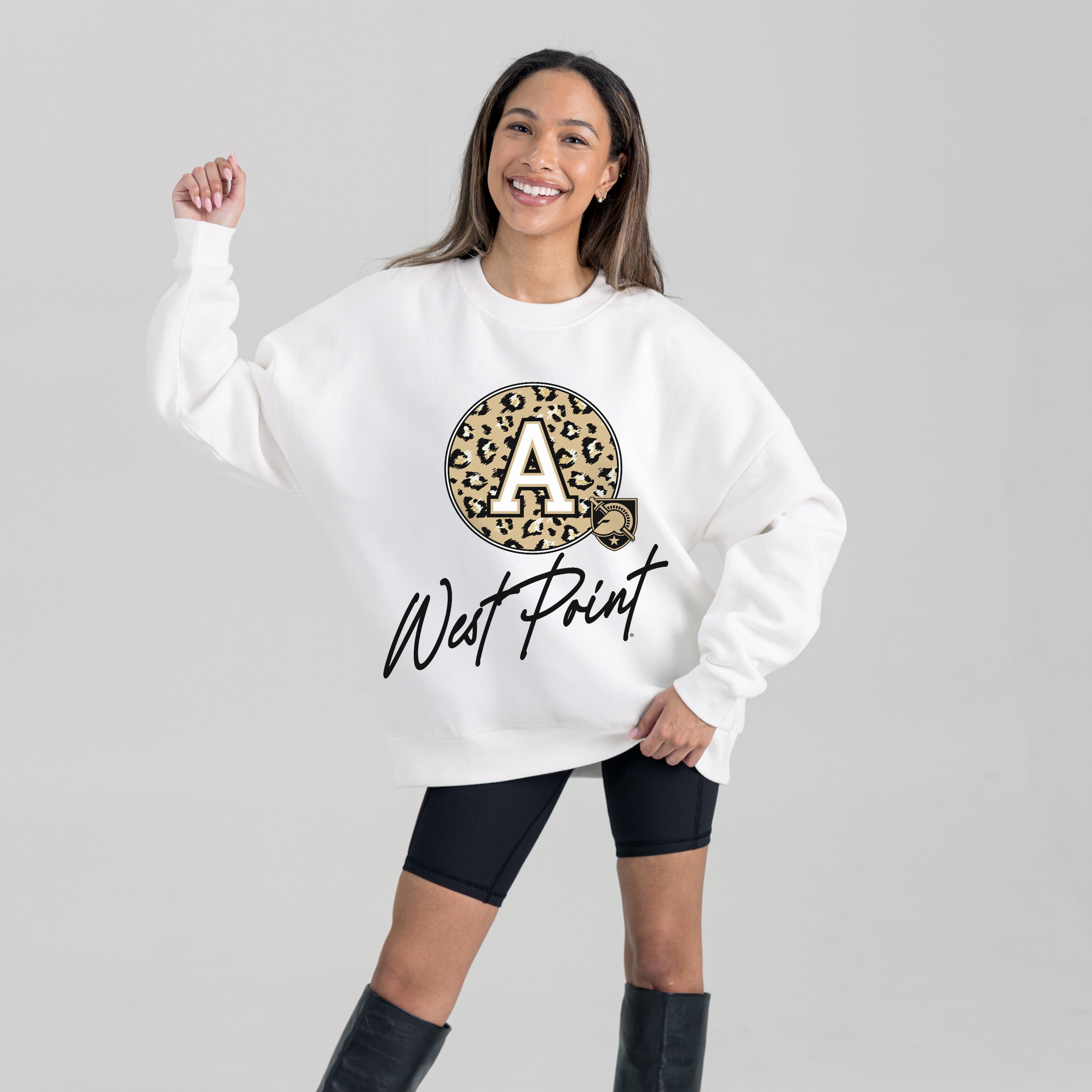 ARMY BLACK KNIGHTS WILD BREAKTHROUGH PREMIUM FLEECE CREWNECK PULLOVER