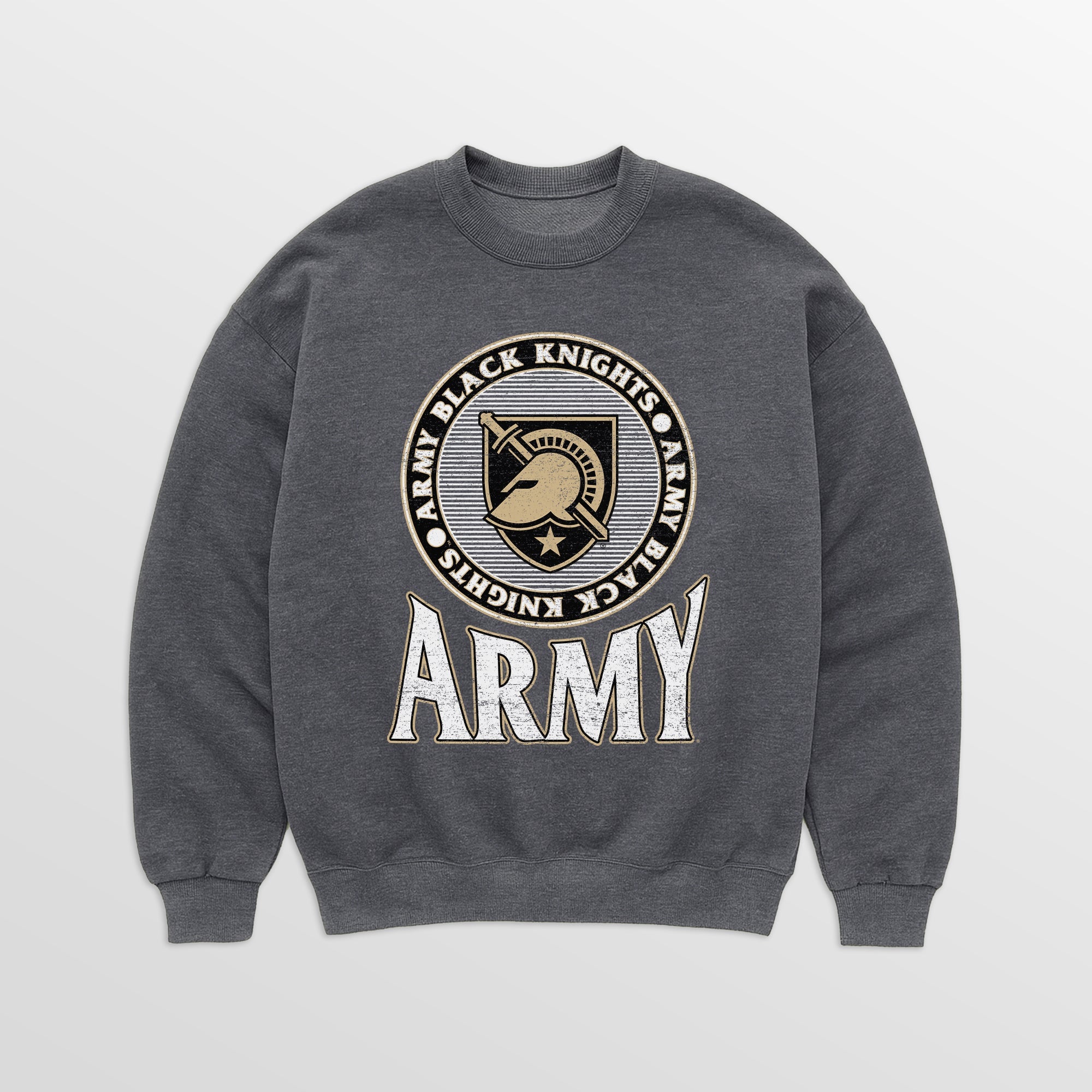 ARMY BLACK KNIGHTS SATURDAY SEAL PREMIUM FLEECE DROP SHOULDER CREWNECK PULLOVER