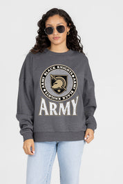 ARMY BLACK KNIGHTS SATURDAY SEAL PREMIUM FLEECE DROP SHOULDER CREWNECK PULLOVER