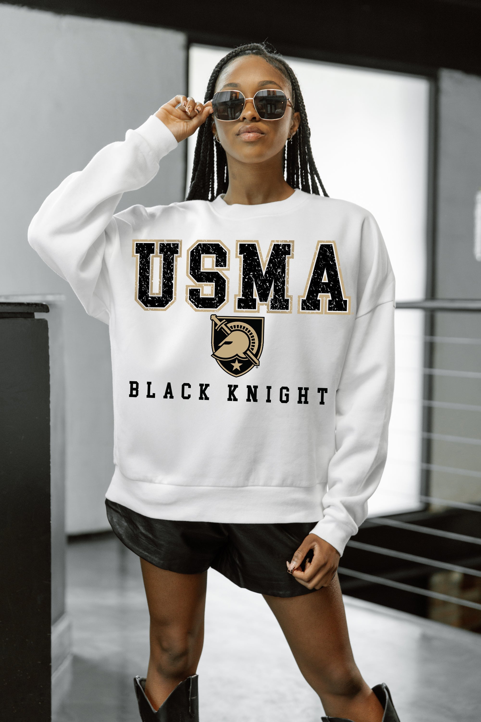 ARMY BLACK KNIGHTS FREESTYLE PREMIUM FLEECE CREWNECK PULLOVER