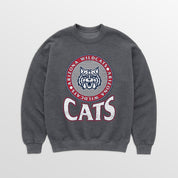 ARIZONA WILDCATS SATURDAY SEAL PREMIUM FLEECE DROP SHOULDER CREWNECK PULLOVER