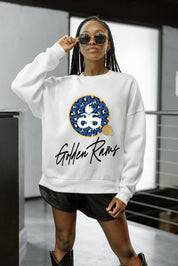 ALBANY STATE GOLDEN RAMS WILD BREAKTHROUGH PREMIUM FLEECE CREWNECK PULLOVER