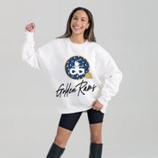 ALBANY STATE GOLDEN RAMS WILD BREAKTHROUGH PREMIUM FLEECE CREWNECK PULLOVER