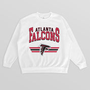 ATLANTA FALCONS SWIFT STRIKE PREMIUM FLEECE CREWNECK PULLOVER