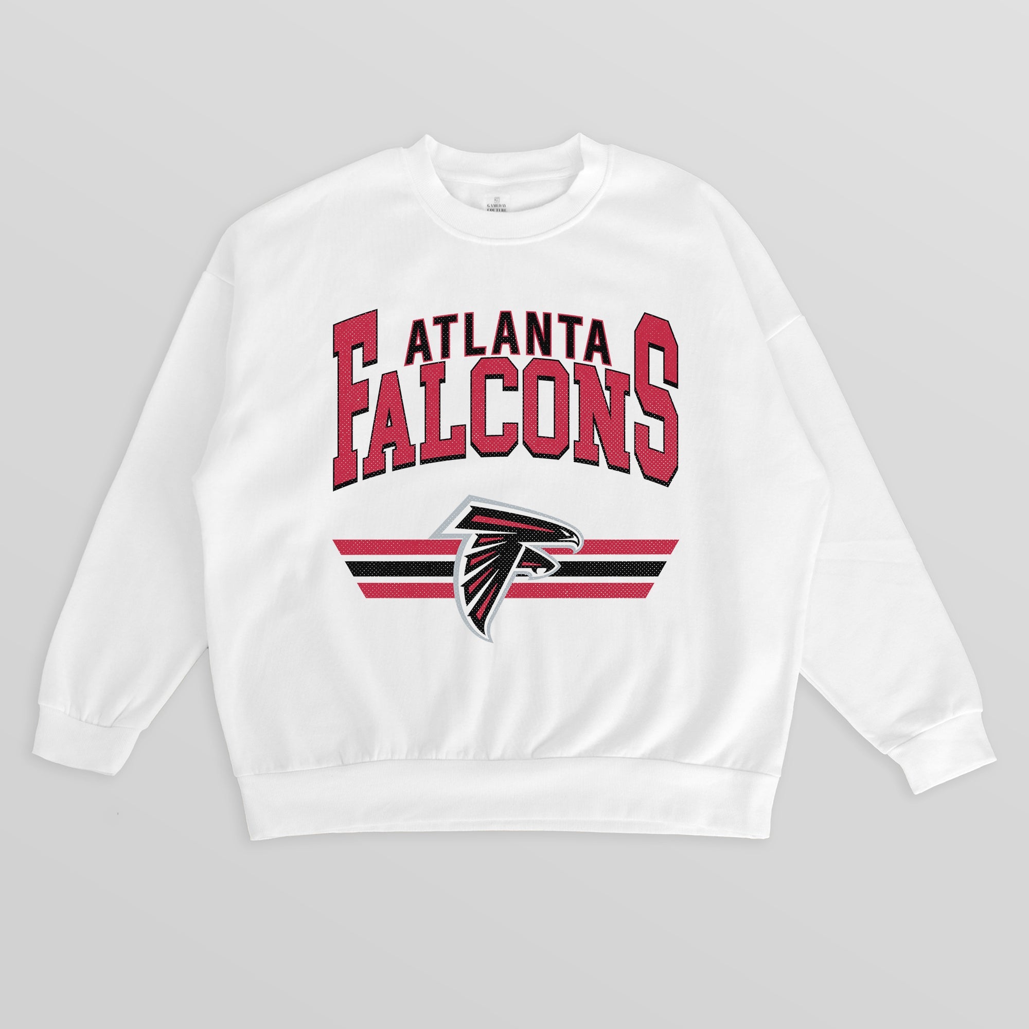 ATLANTA FALCONS SWIFT STRIKE PREMIUM FLEECE CREWNECK PULLOVER