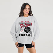 ATLANTA FALCONS HOME TURF PREMIUM FLEECE CREWNECK PULLOVER