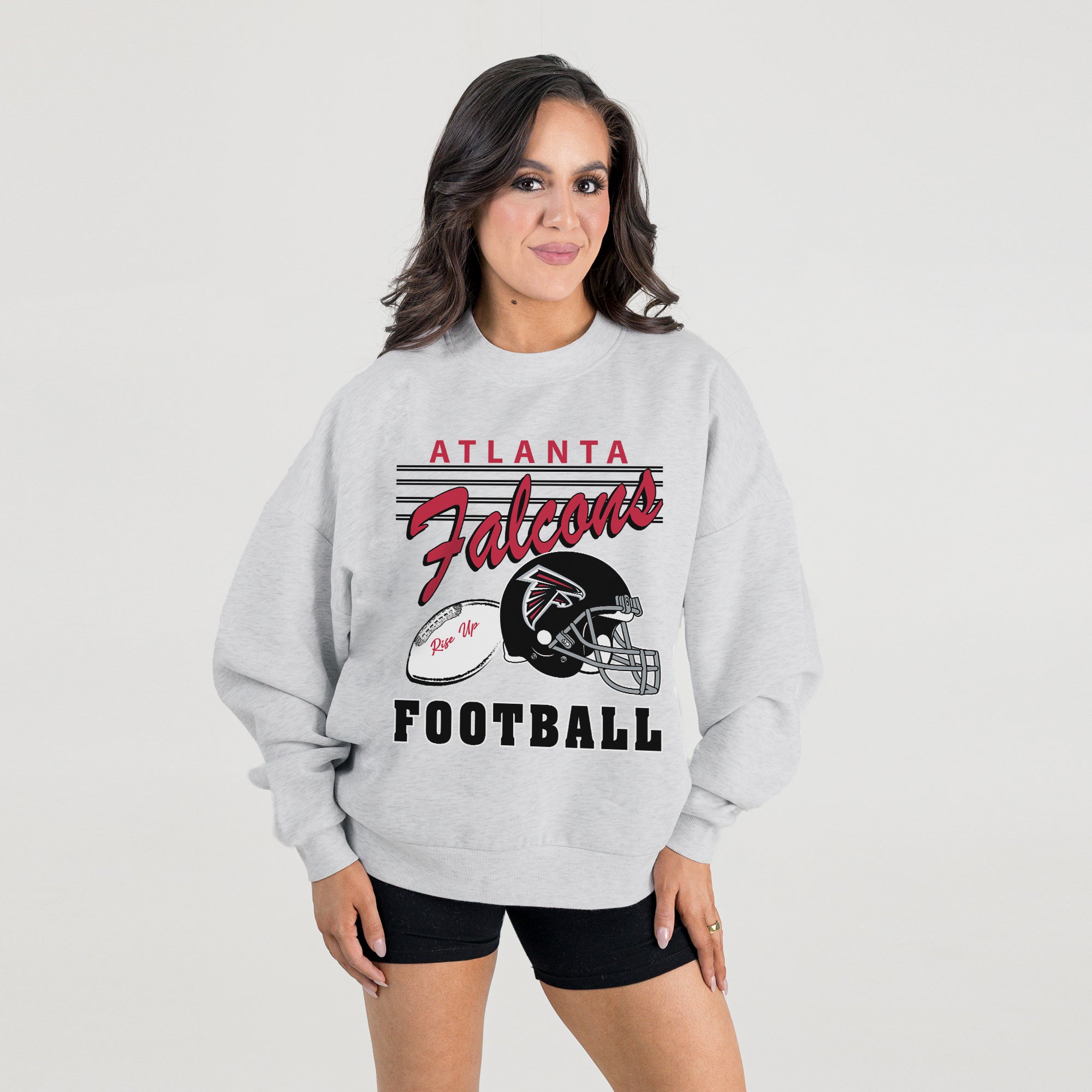ATLANTA FALCONS HOME TURF PREMIUM FLEECE CREWNECK PULLOVER