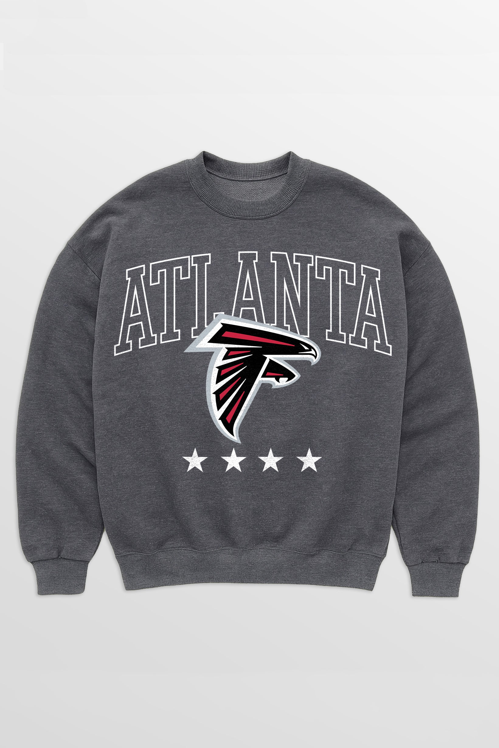 ATLANTA FALCONS RISING STAR PREMIUM FLEECE CREWNECK PULLOVER