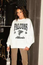 ATLANTA FALCONS PEAK SEASON PREMIUM FLEECE CREWNECK PULLOVER